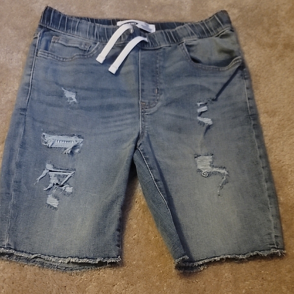 Old Navy Other - Old Navy Kids Ripped Denim Shorts - Light Blue
